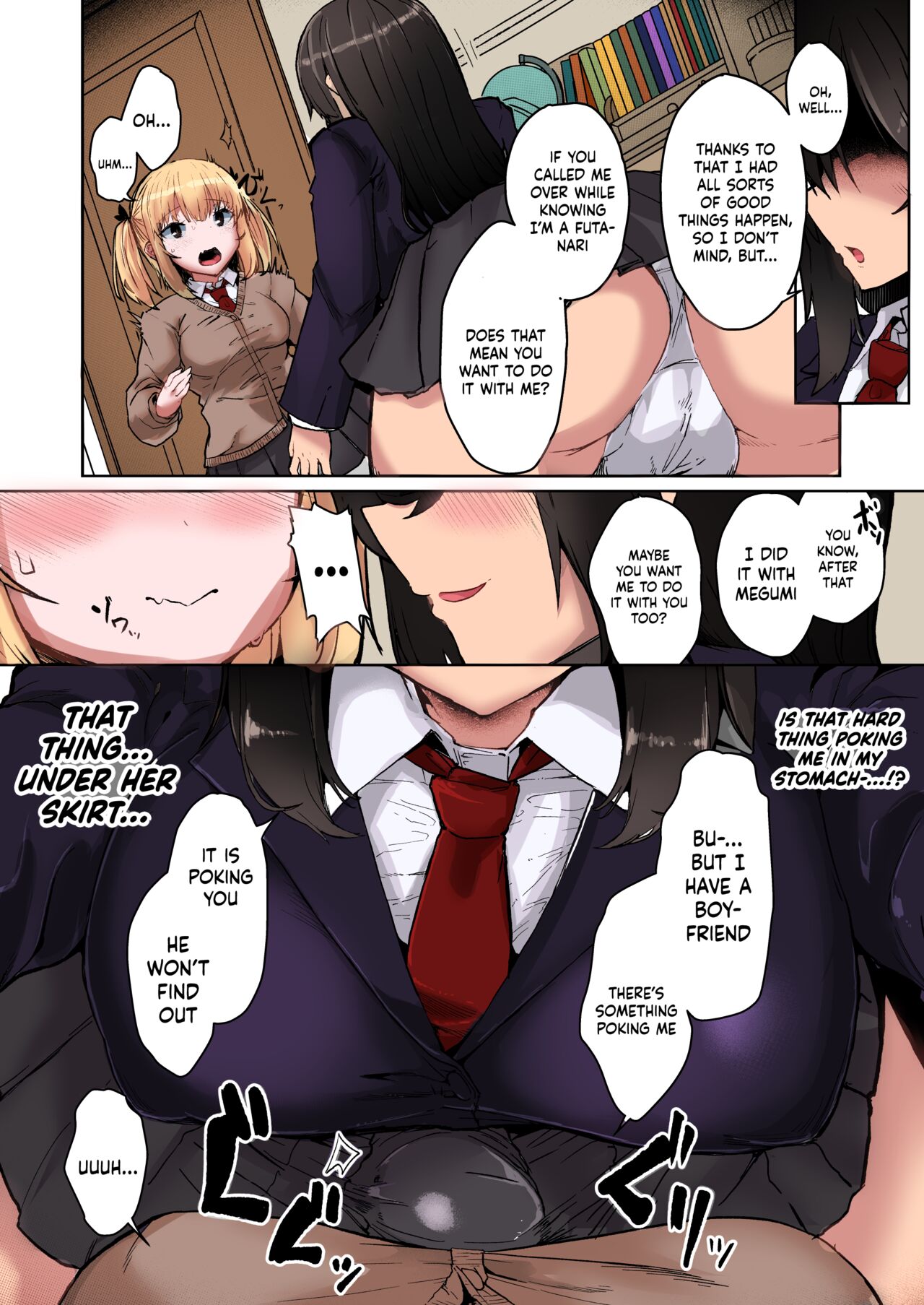 Futa Musume ni Itazura Shicha Ikemasen -Amagi Risa Hen- | Don't Mess With Futa Girls -Amagi Risa Chapter- page 9 full