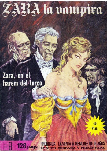 Zara la Vampira #2 cover