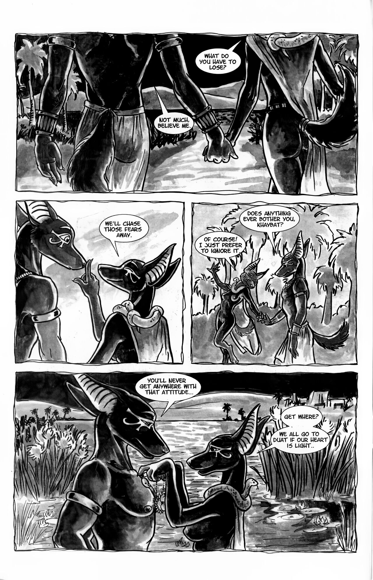 Anubis: Dark Desire #2 page 6 full