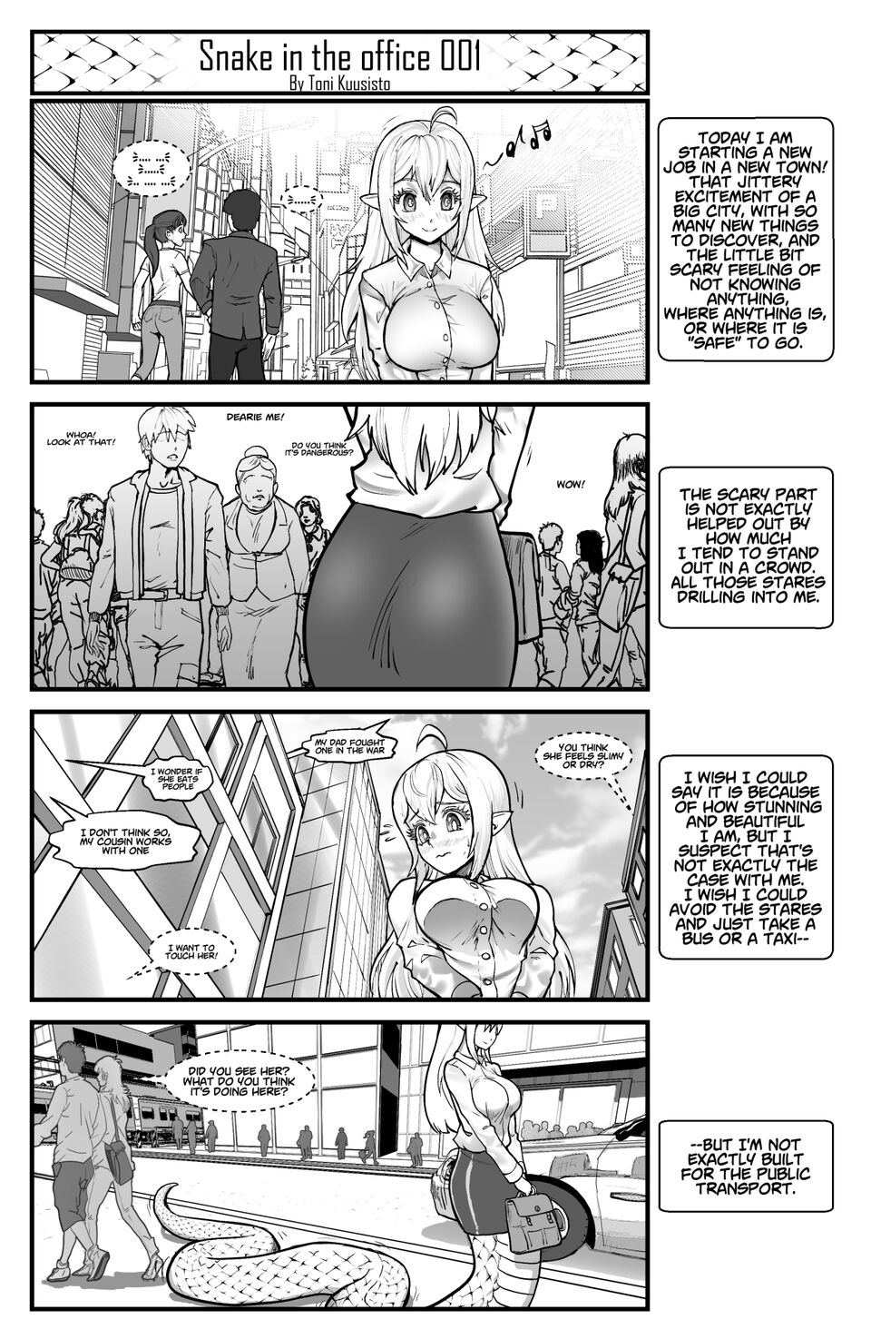 Snake in the office page 4 full