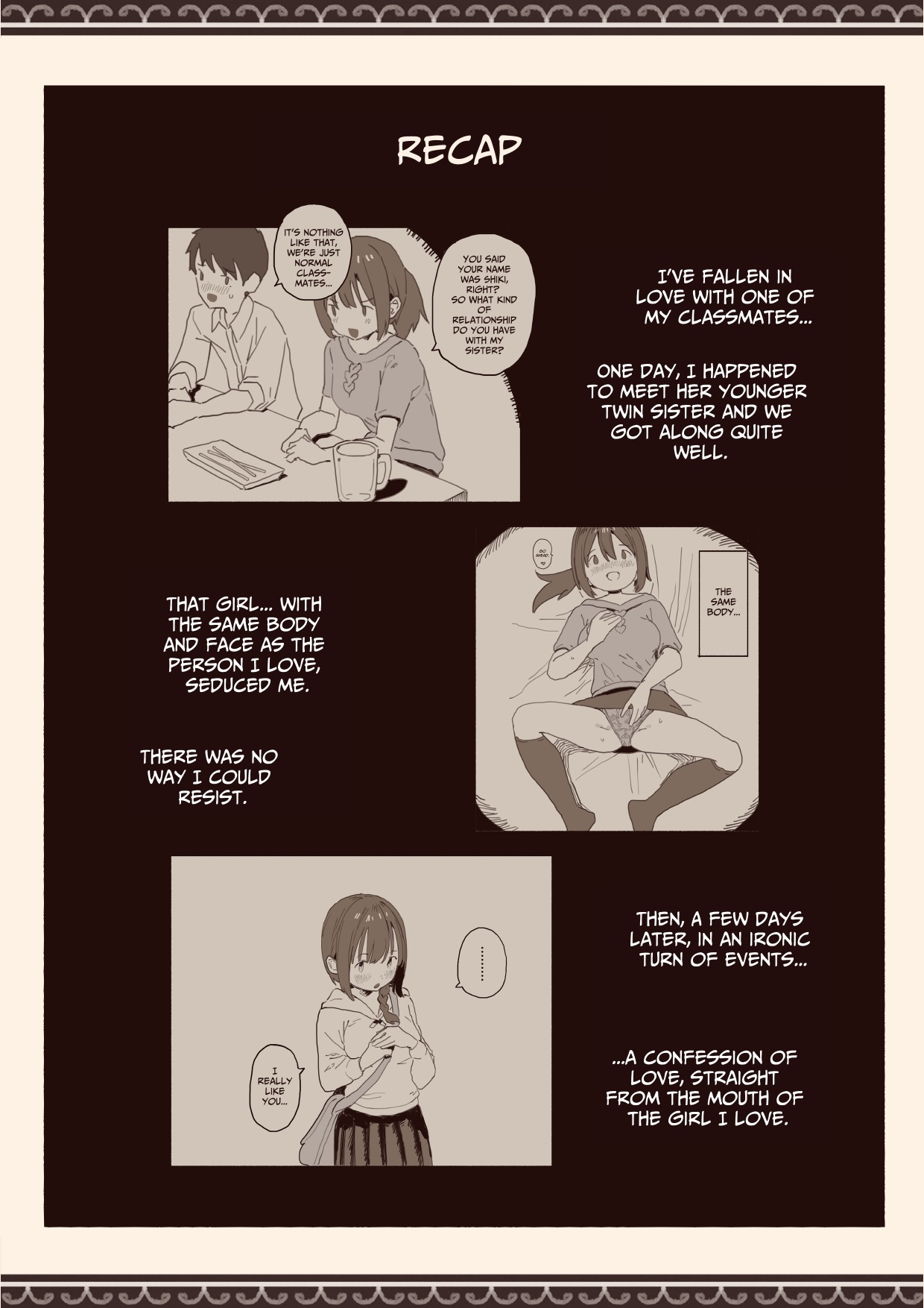 Suki na Hito no Futago no Imouto to 2 | The Twin Sister of the Girl I Love 2 page 2 full