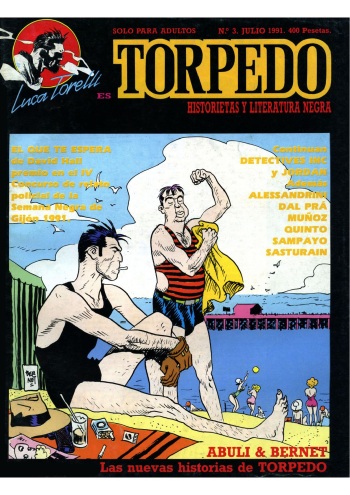 Luca Torelli es Torpedo #3 cover