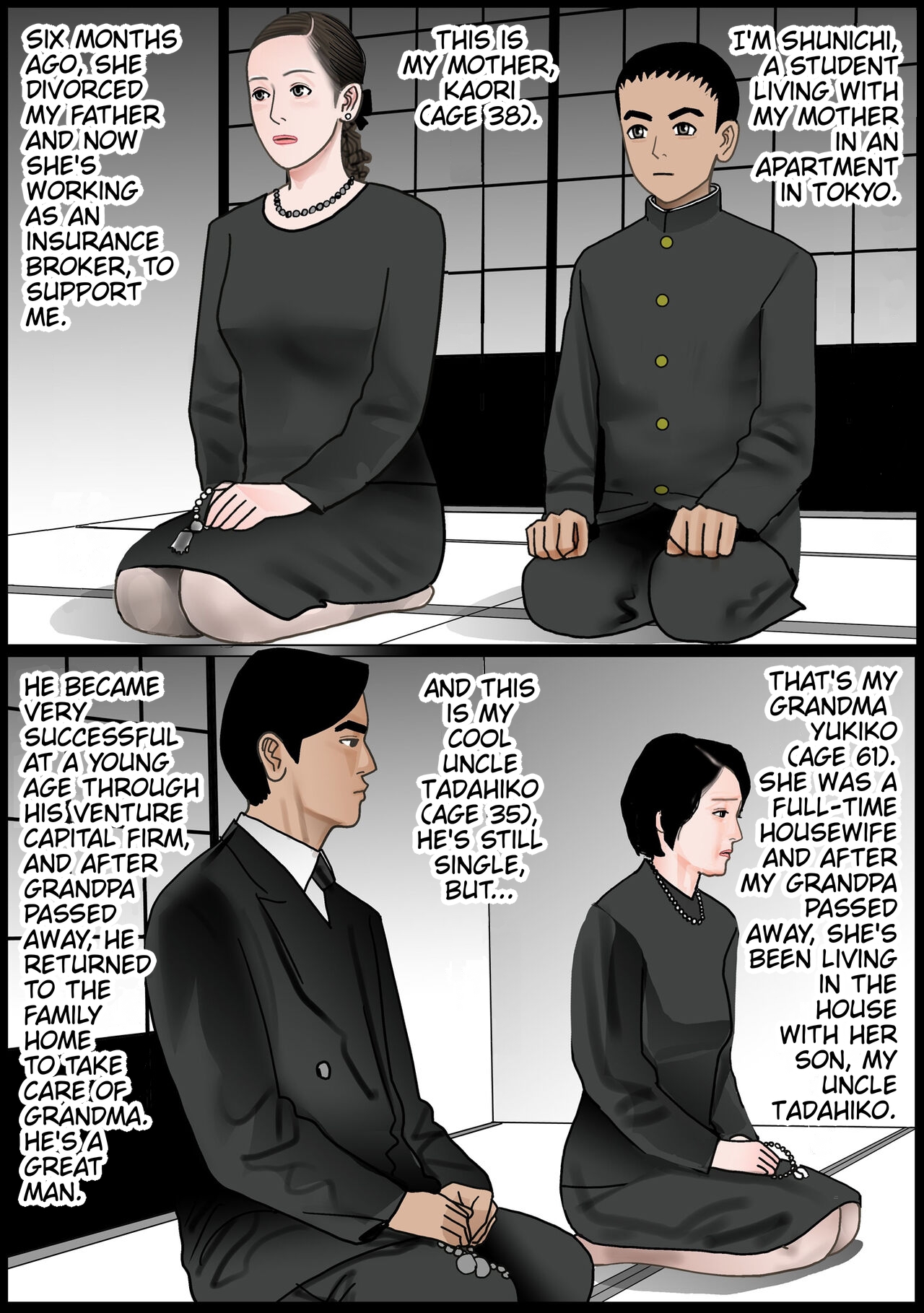Okaa-san wa Chitsu Dorei | Mom's My Sex Slave page 3 full