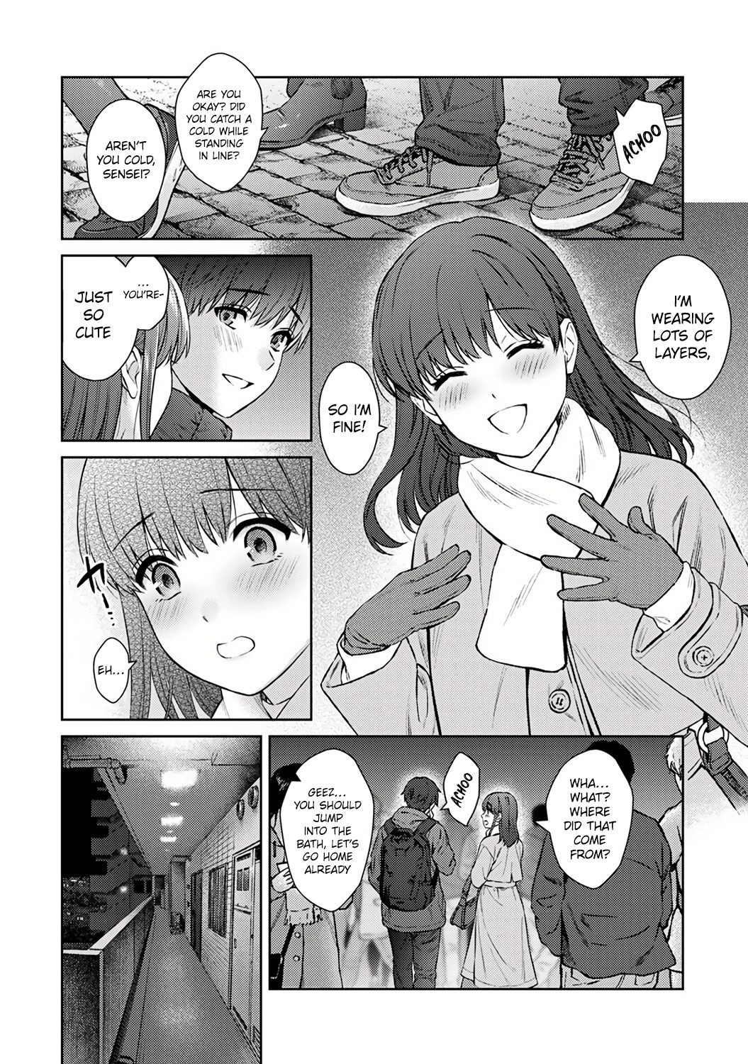 Sensei to Boku Ch. 14 Zenpen page 6 full