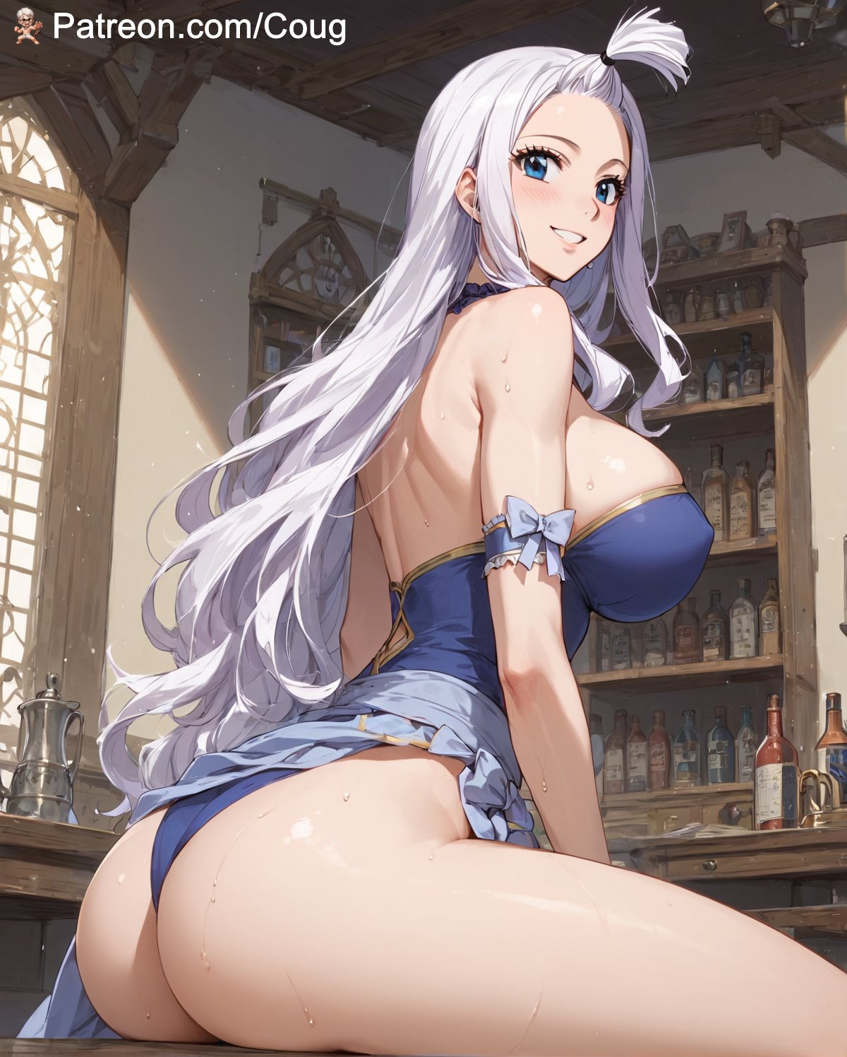 Mirajane Strauss hentai From Fairy Tail page 4 full
