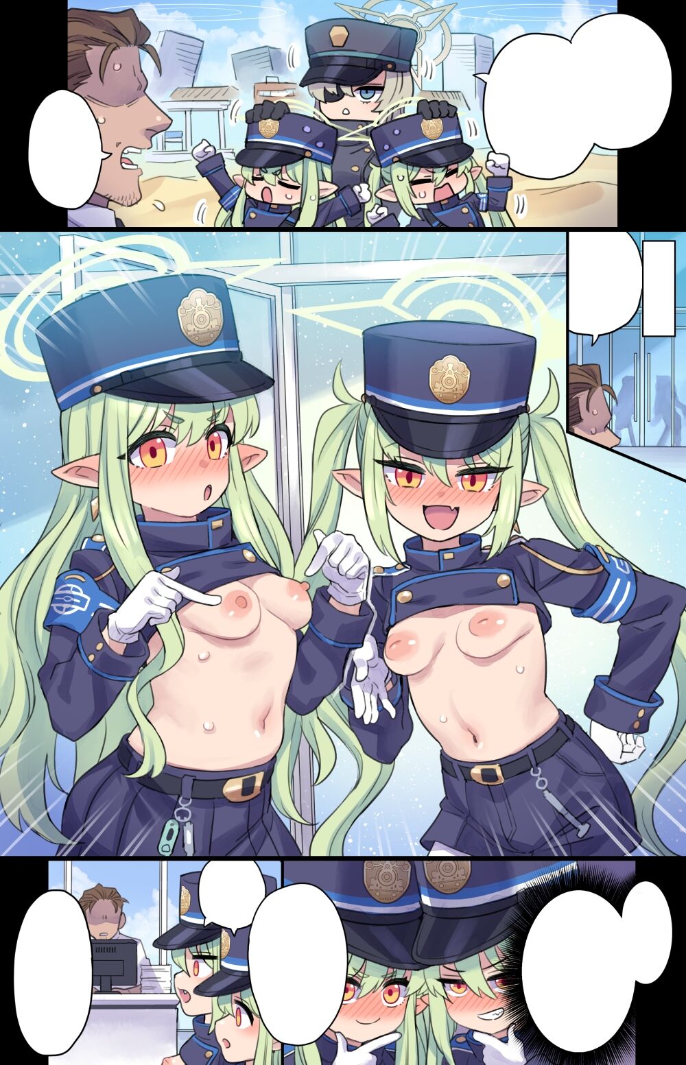 Namaiki na Futago ni Sparta Shidou page 6 full
