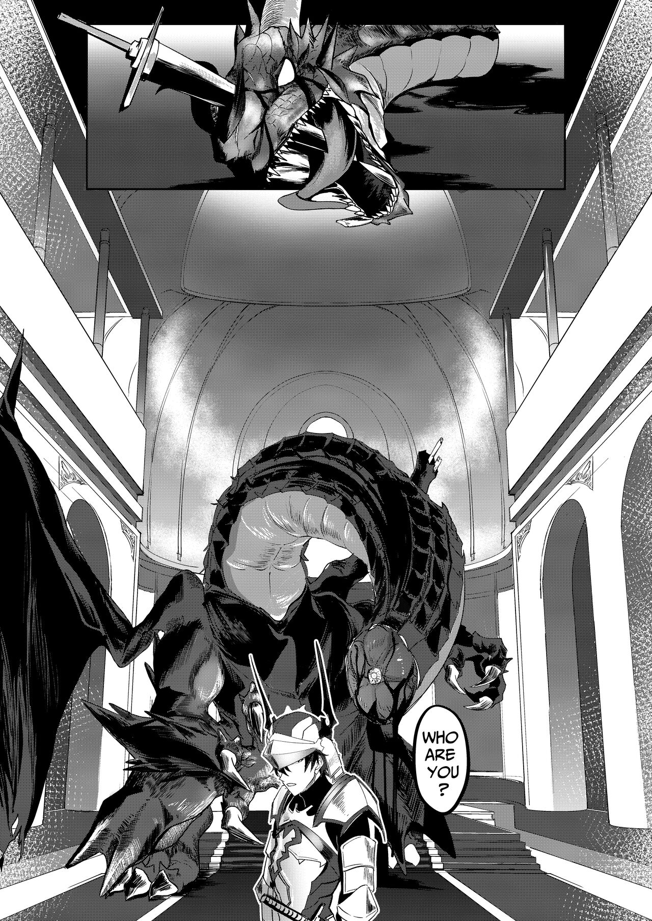 Yuusha no Dorei Inmon ga Maou no Musume o Youshanaku Osou! | The Hero's Servitude Crest Mercilessly Assails The Demon Lord's Daughter! page 4 full