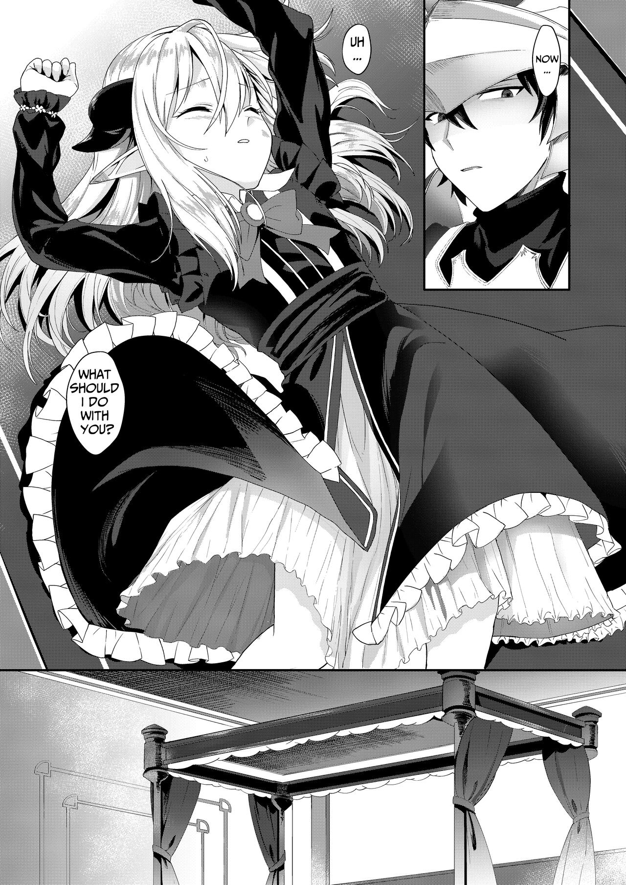 Yuusha no Dorei Inmon ga Maou no Musume o Youshanaku Osou! | The Hero's Servitude Crest Mercilessly Assails The Demon Lord's Daughter! page 7 full