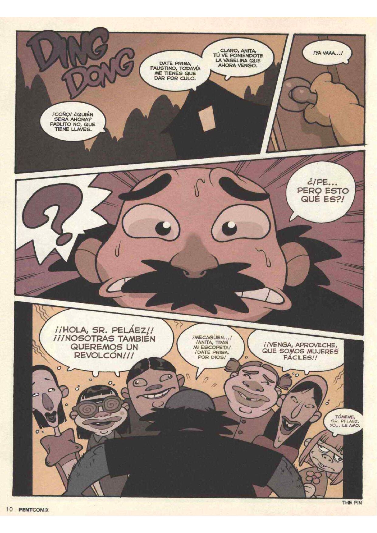 Penthouse Comix #55 page 10 full