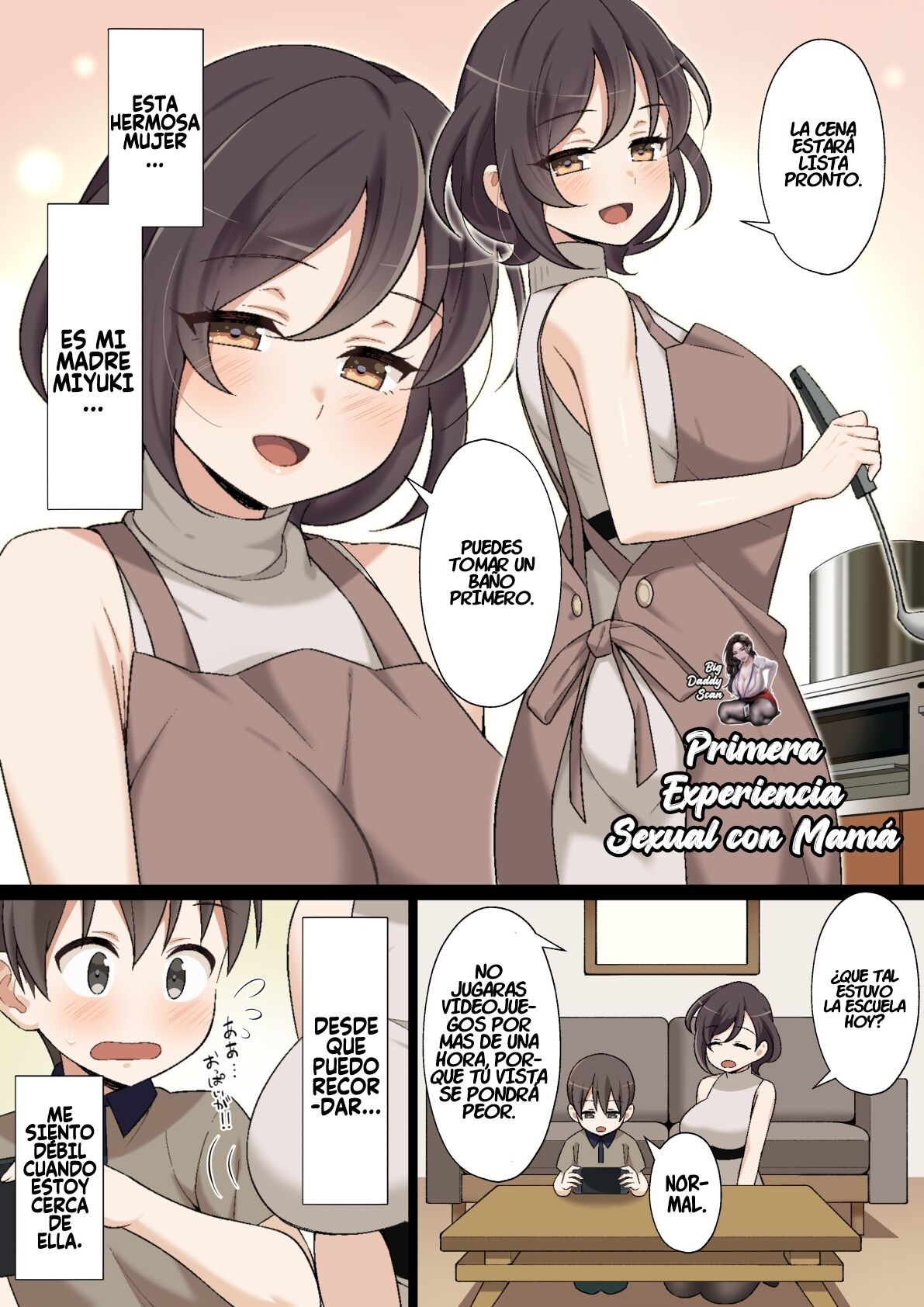 Atarashii Okaa-san to Ecchi na Hatsutaiken | Mi Primera Experiencia Sexual Con Mamá page 2 full