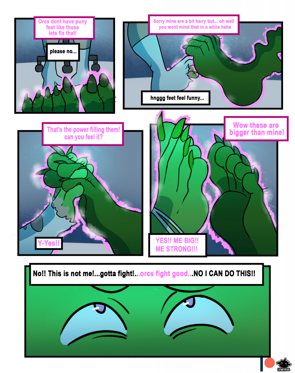 Cyber Orcked page 3 full