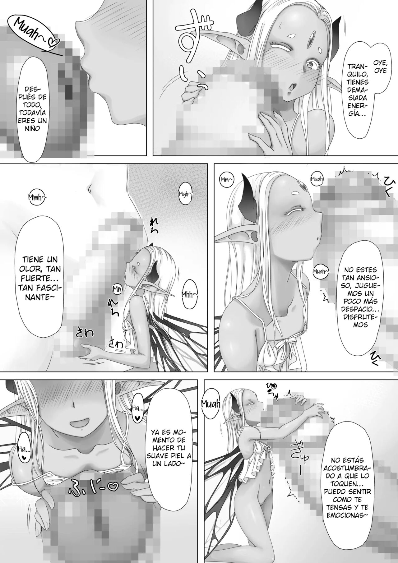Yosei no Haha ga Musuko Ochinchin to Nama Koubi shite Haranjau Ohanashi | La Historia de una Madre Hada que Tiene Sexo con su Hijo hasta Quedar Embarazada page 8 full