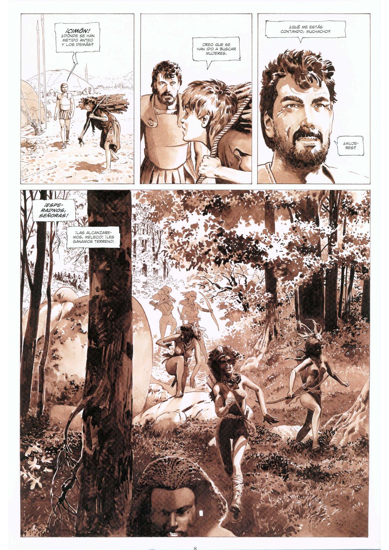 El Corazón de las Amazonas page 9 full