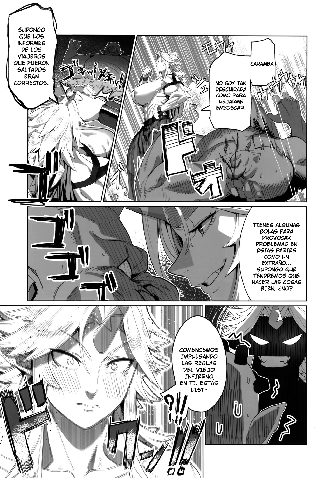 Yuugi Nee-san to Ork ga kunzu hoguretsu page 6 full