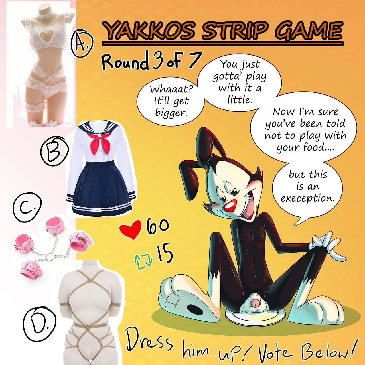 Yakko's Strip Game page 3 full