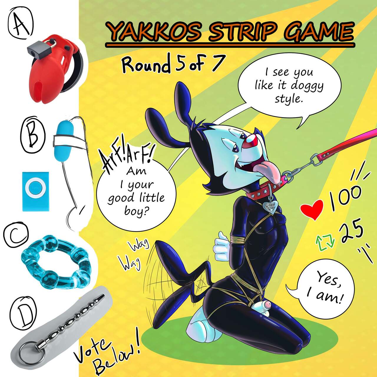 Yakko's Strip Game page 5 full