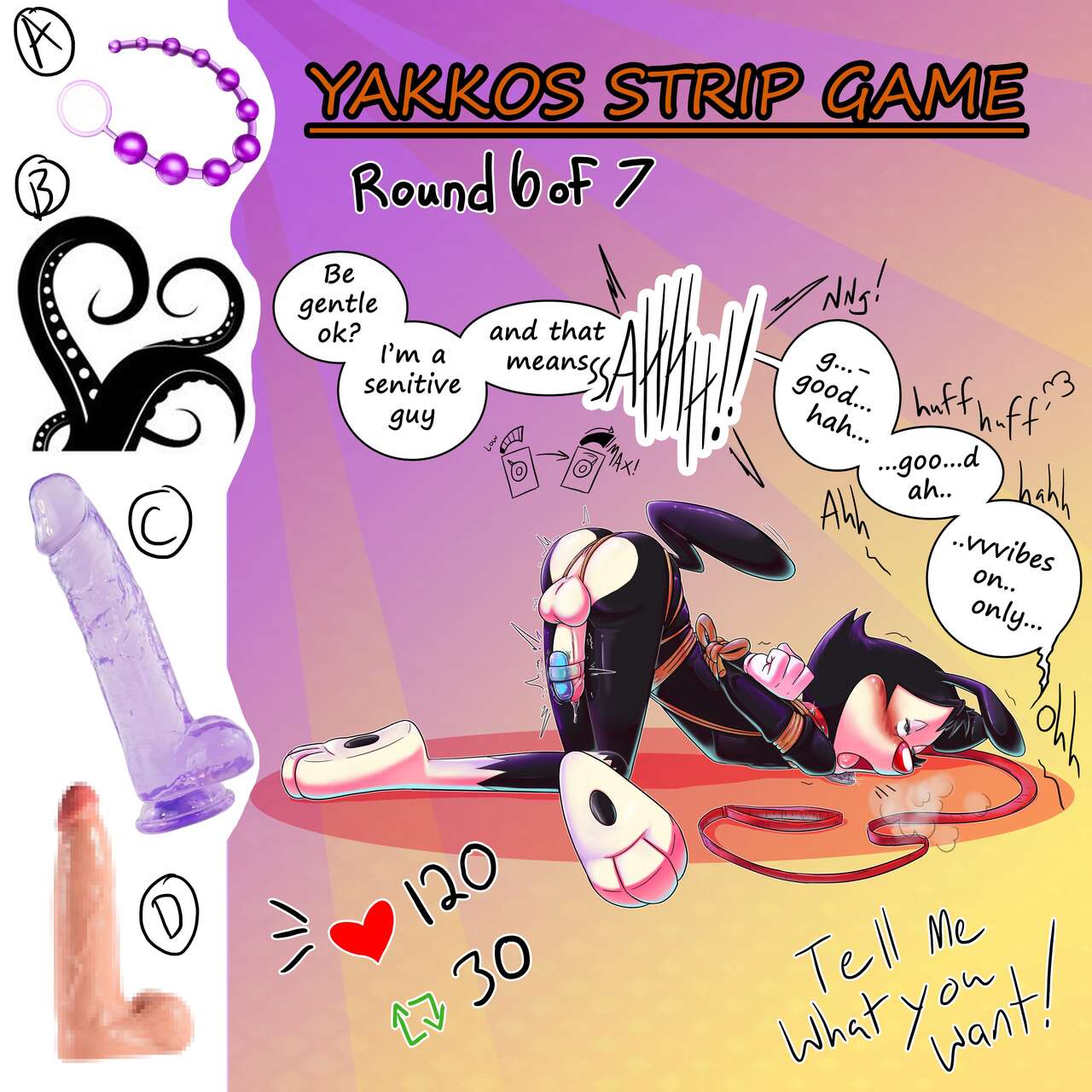 Yakko's Strip Game page 6 full