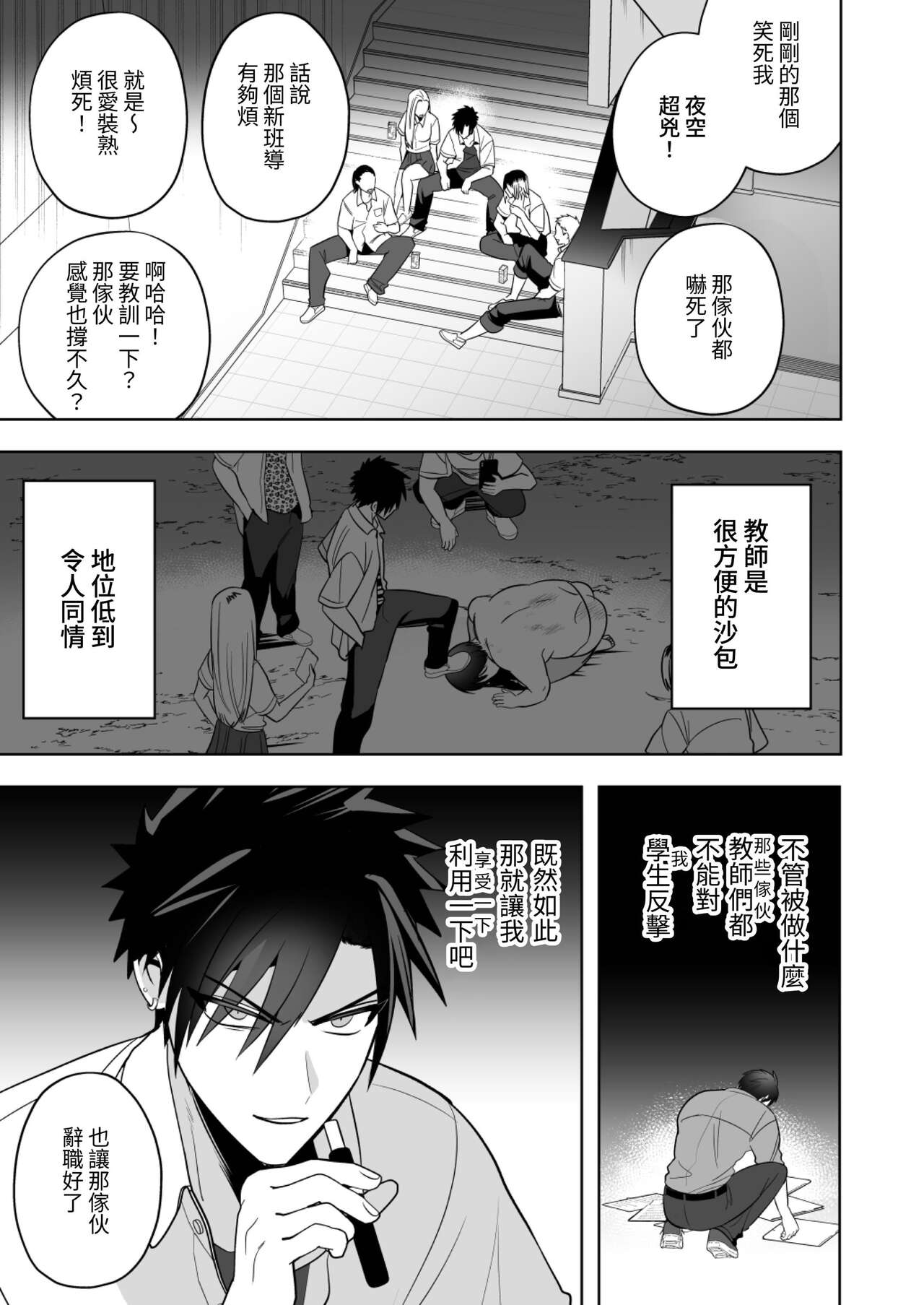 Seito Shidou ~Namaiki Furyou no Tame no Mesu Ochi Kousei Kyouiku~ | 學生指導～為囂張不良學生提供雌墮再教育～ page 5 full
