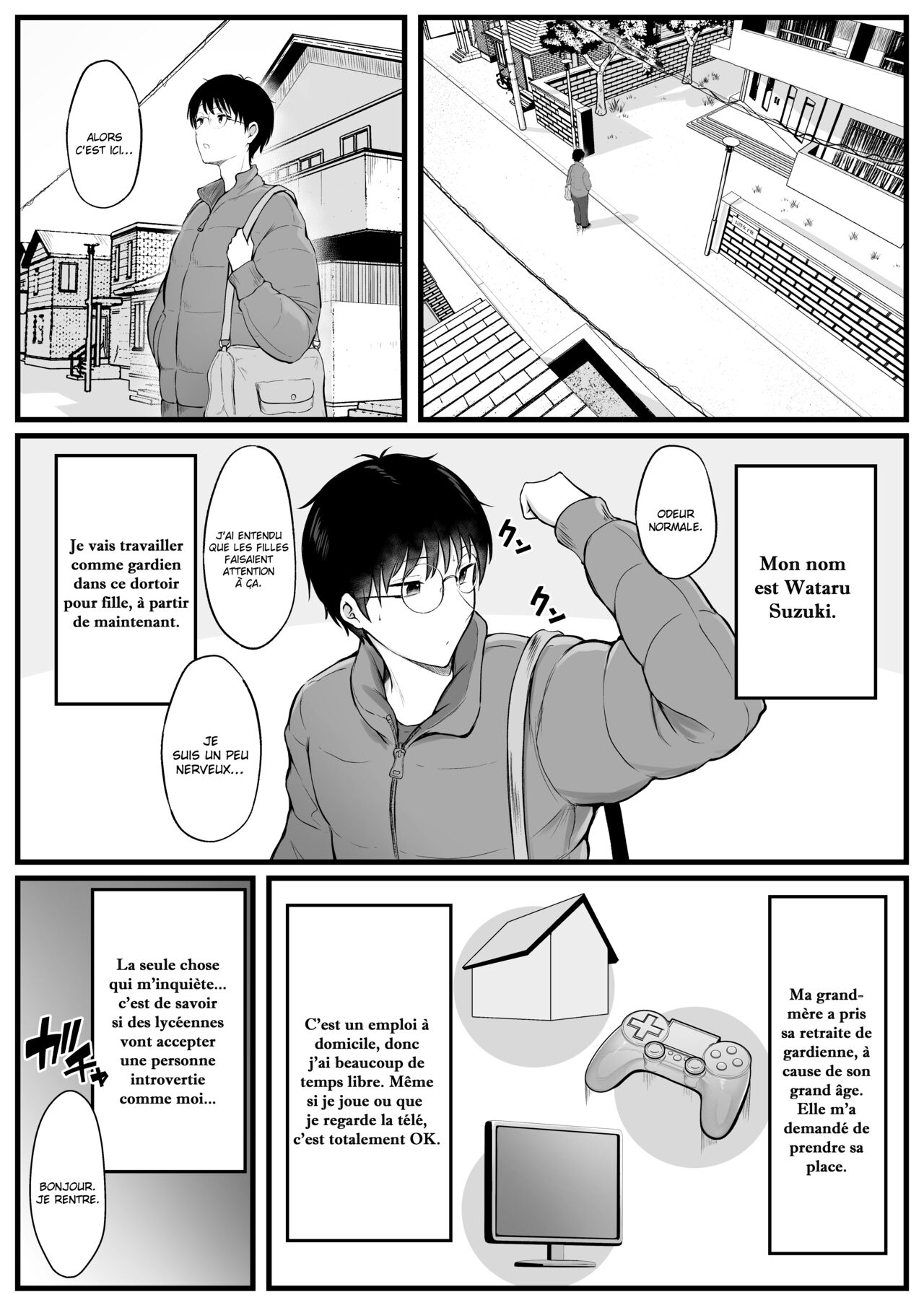 Joshiryou Kanrinin no Boku wa Gal Ryousei ni Furimawasarete masu page 3 full
