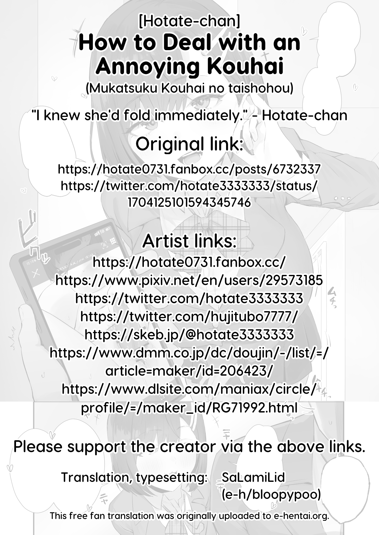 Mukatsuku Kouhai no Taishohou page 6 full