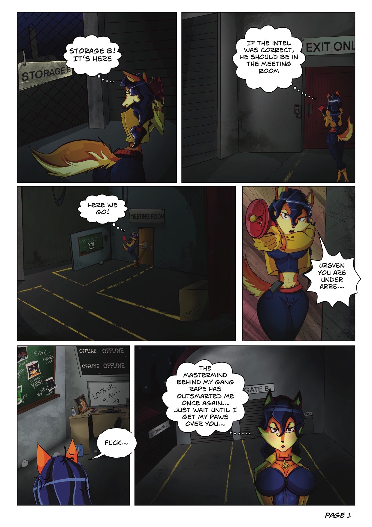Puta Fox &amp; Bunny Bitch vol. 1-3 page 6 full