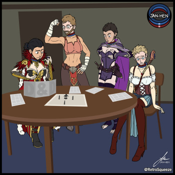 RetroSqueeze's Body Swapping Art cover