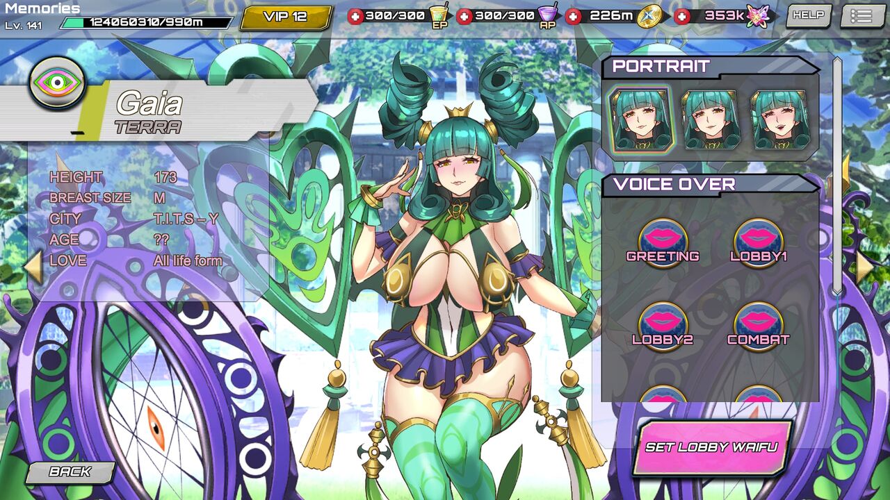 SF Girls Heroes Defense - Seeker Info &amp; Portrait &amp; Scenes &amp; Partyroom scenes &amp; Others page 1 full