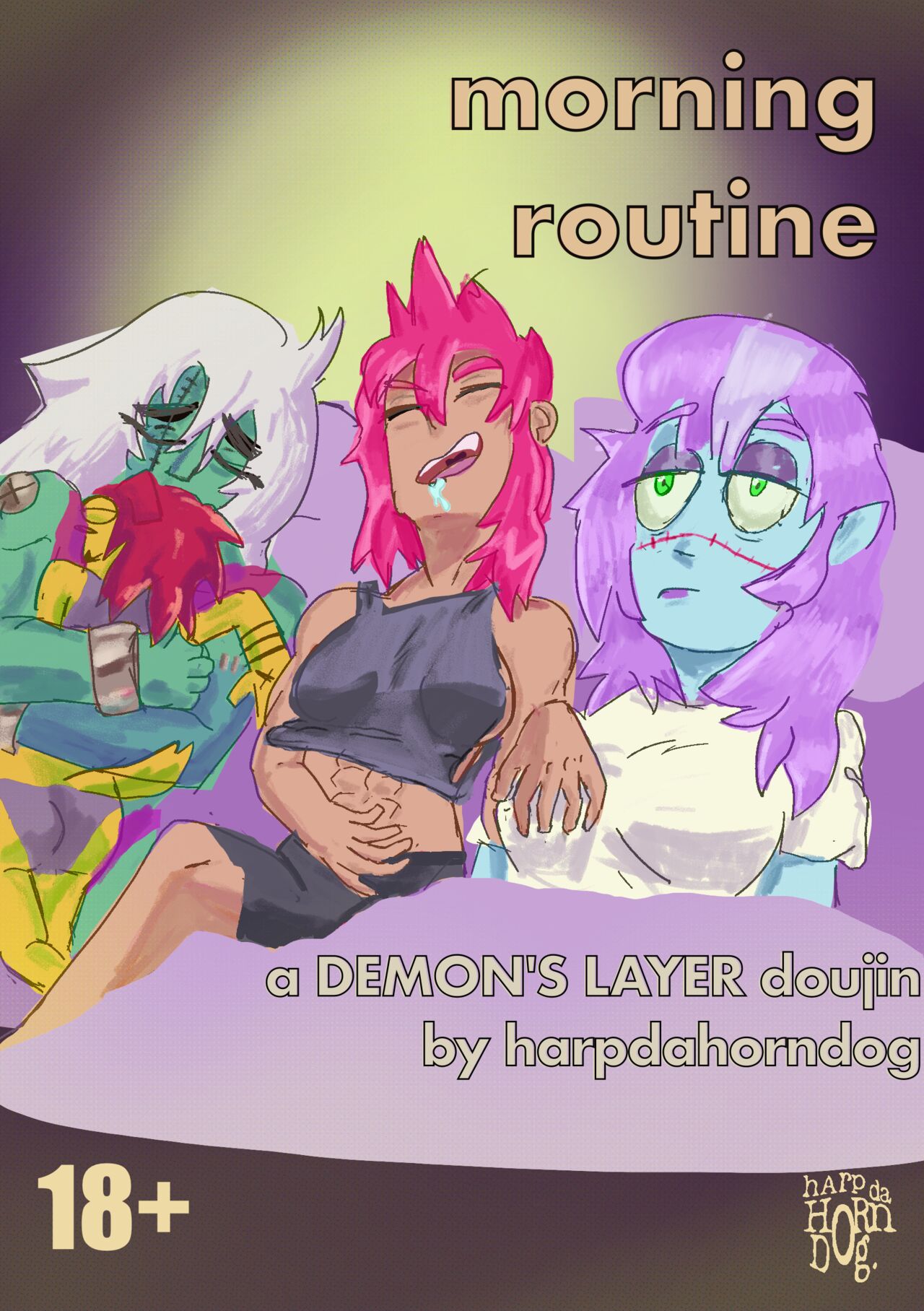 Morning Routine - Demon's Layer Fancomic page 1 full