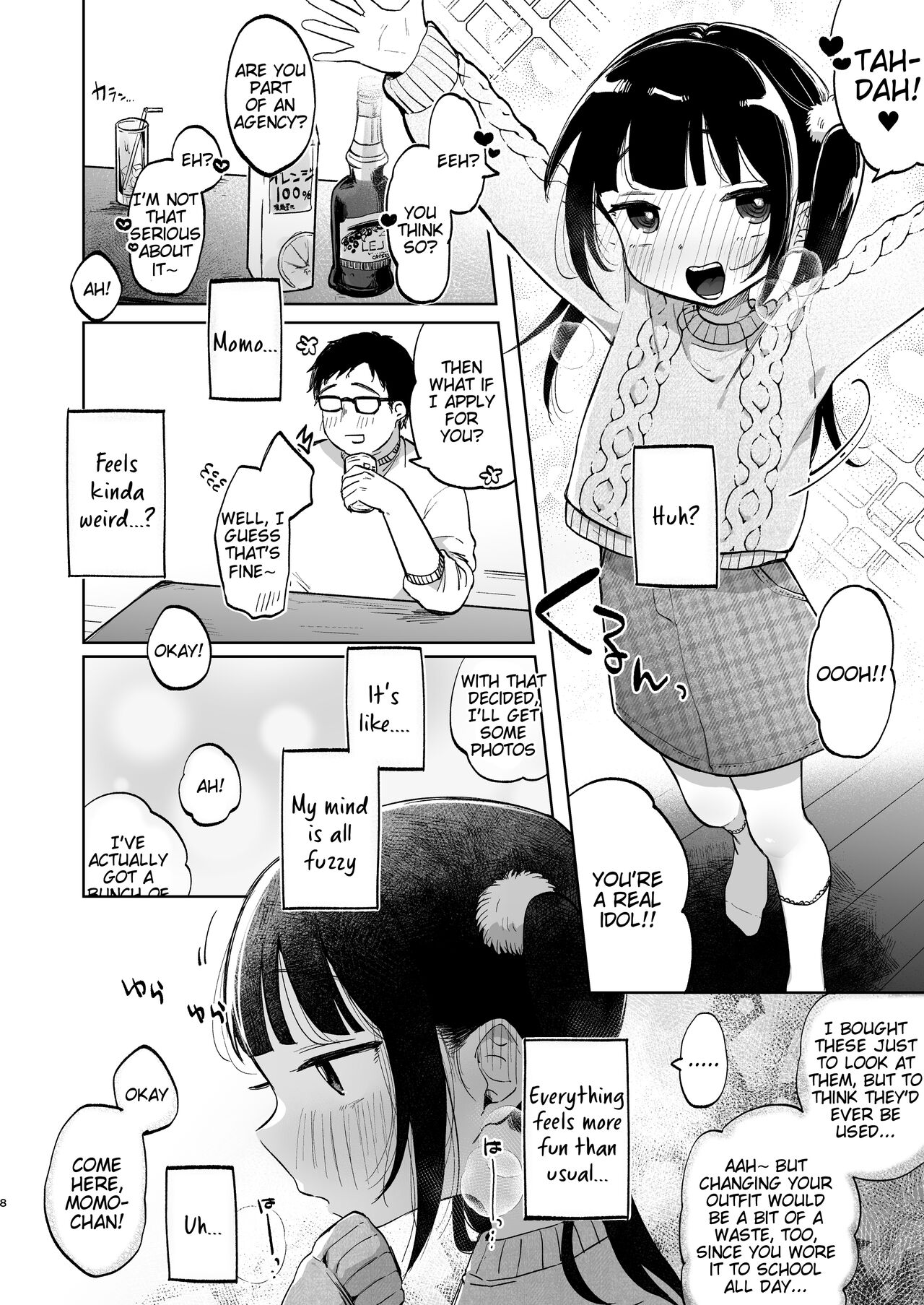 Shoumei Dekirun desu ka? Momo no Fan tte Koto page 8 full