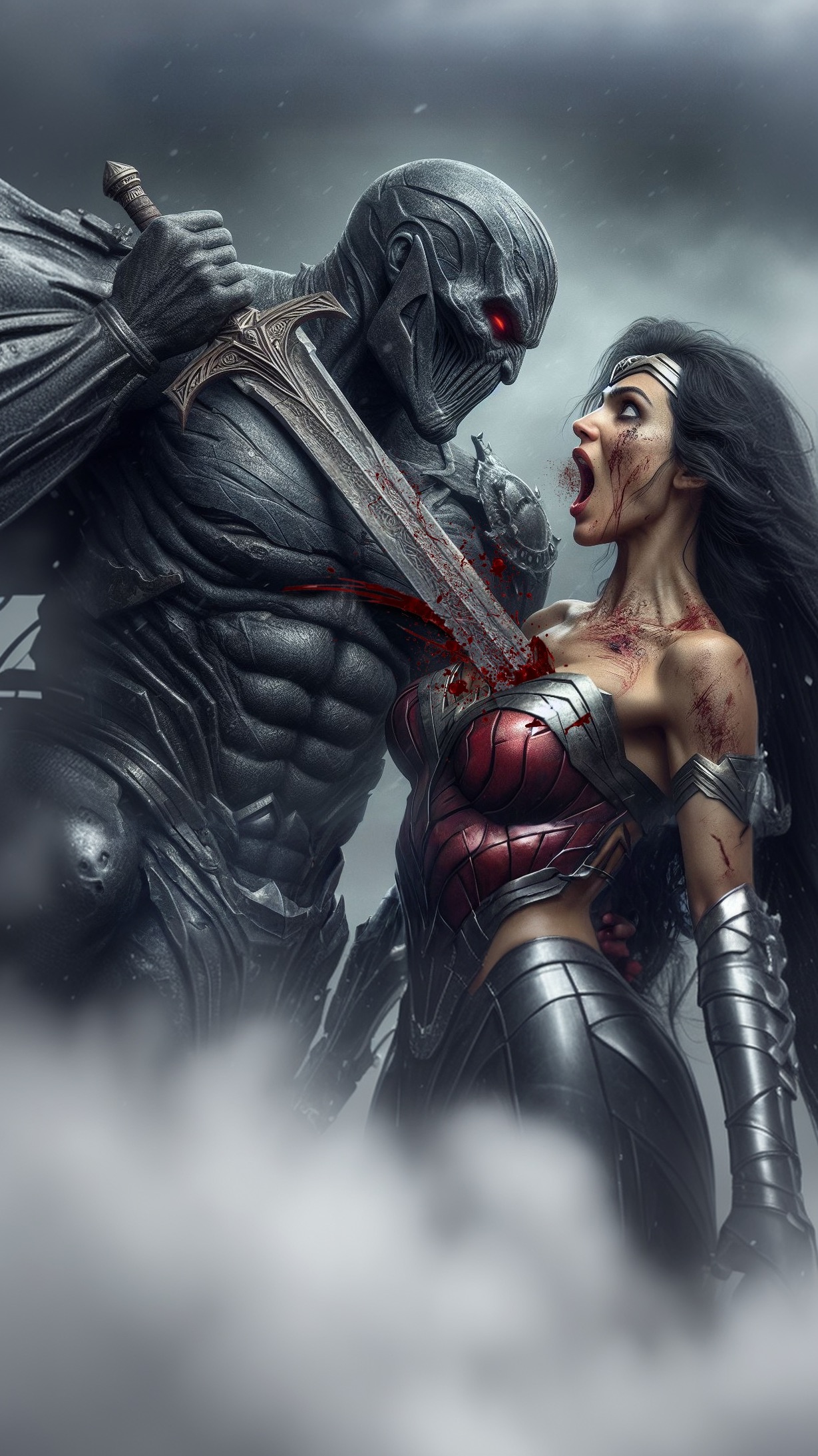 Wonder Woman Defeated by Darkseid page 2 full