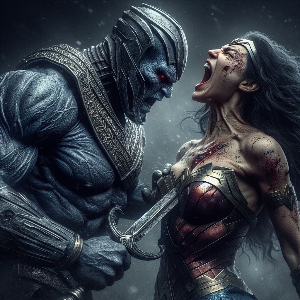 Wonder Woman Defeated by Darkseid page 3 full