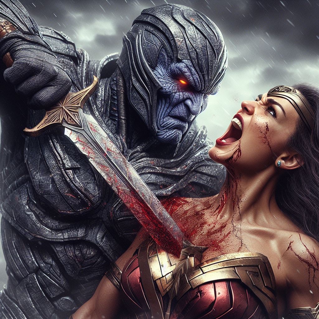 Wonder Woman Defeated by Darkseid page 5 full