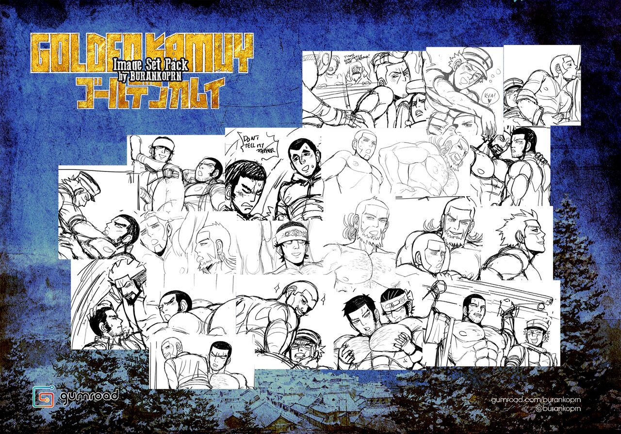 Golden Kamuy Image Set Pack page 2 full