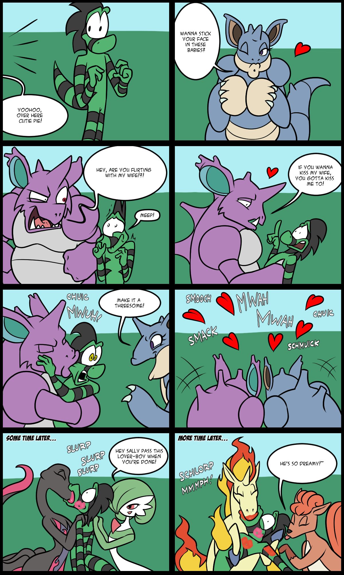 Cameron in: Gotta Catch Him Up! page 8 full