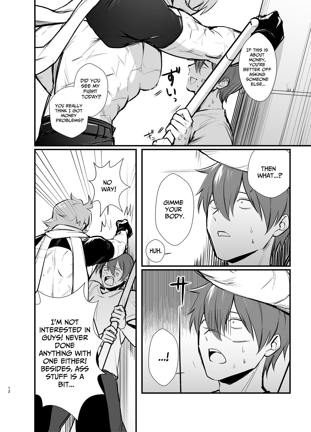 Who'd Have Thought The Strongest Man Would Get His Pussy Ploughed... page 10 full