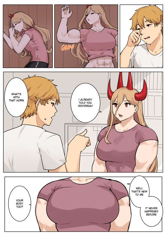Power Comic + Kobeni page 4 full