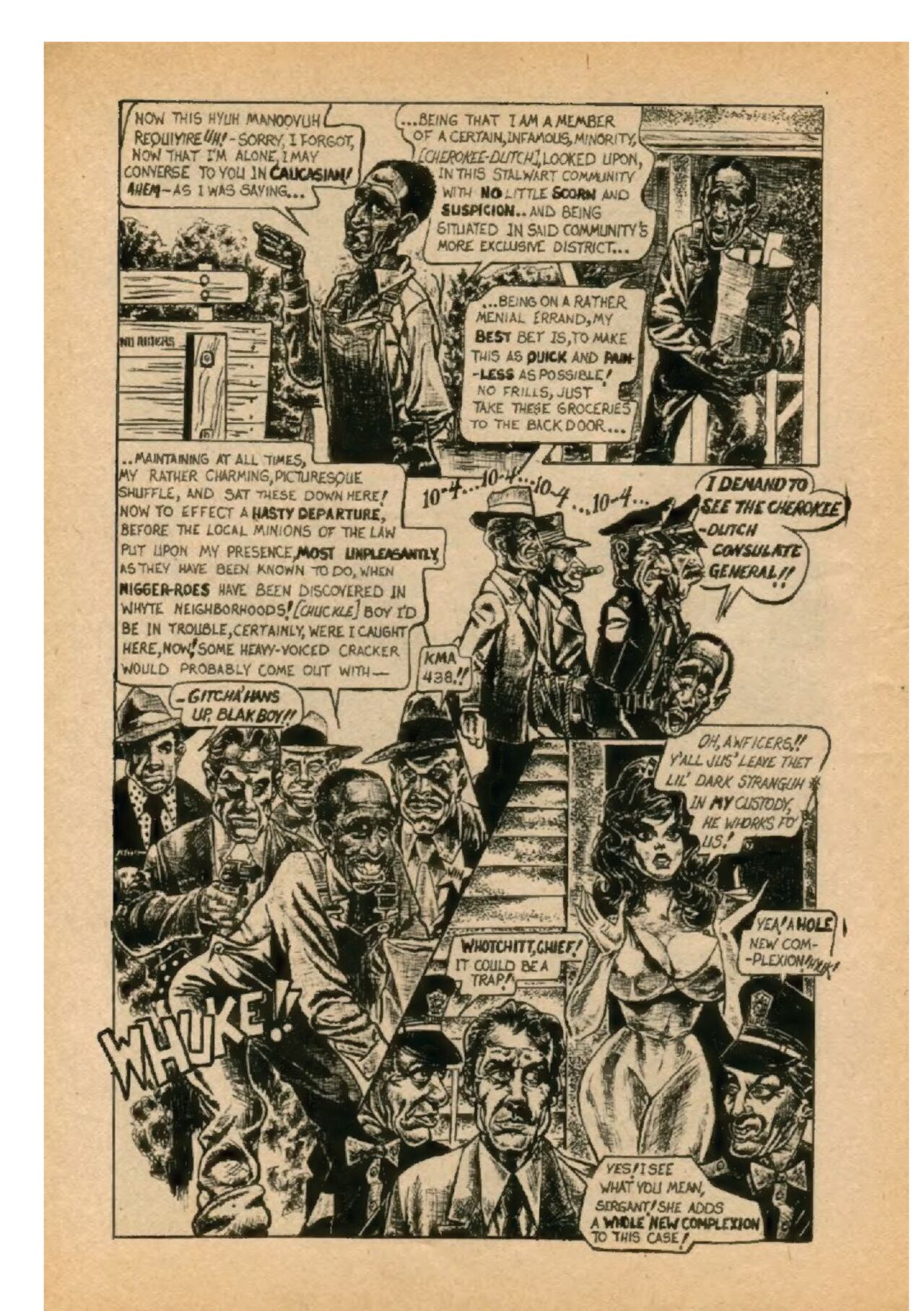 White Whore Funnies #1 page 10 full