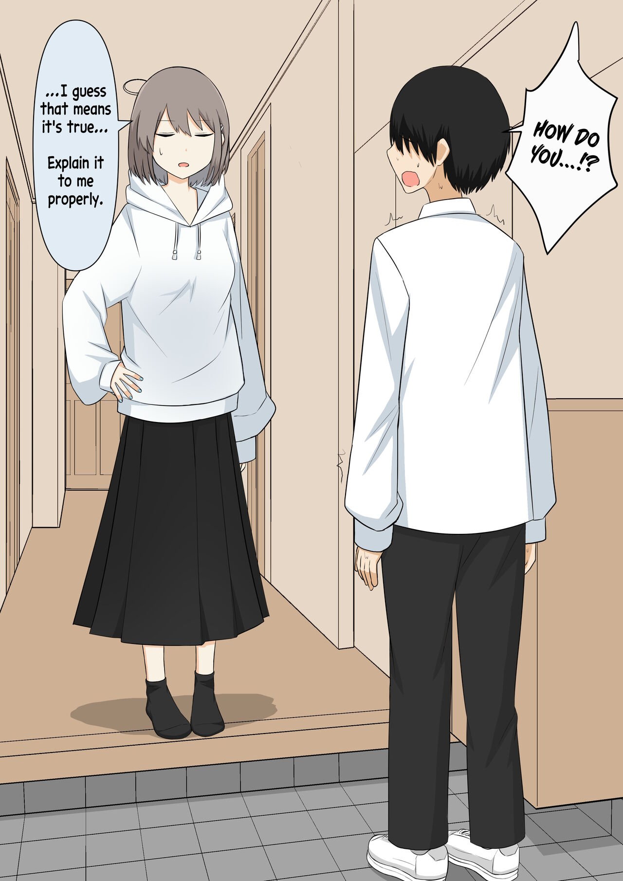 Kind Girlfriend's Scary Punishment | Yasashii Kanojo No Kowai Oshioki page 8 full