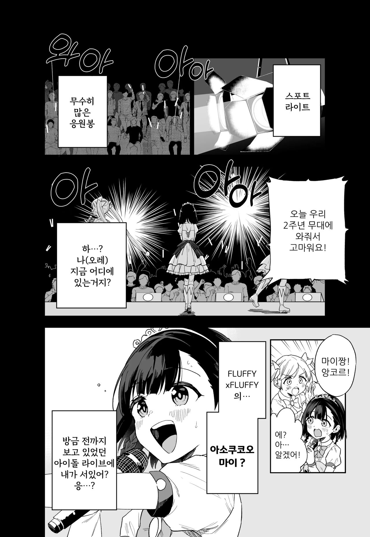Joshi Shougakusei Idol ni TS Shita kara Member Zenin to LesSe Suru | 여자○○학생 아이돌로 TS했기 때문에 멤버 전원하고 레즈섹스합니다 page 4 full