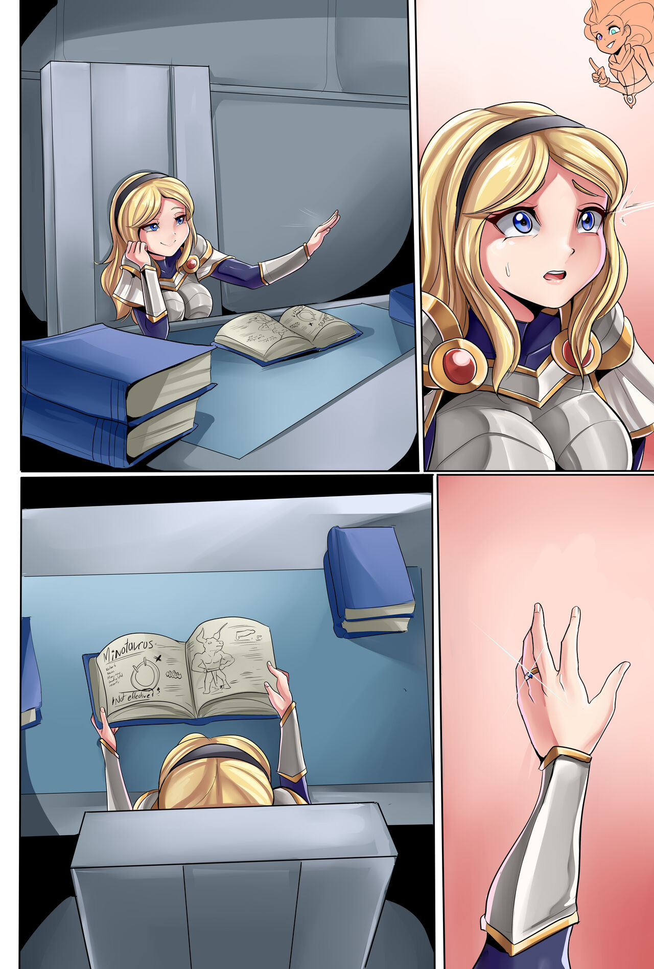 Lux &amp; the Minotaur - True Love's Rape page 2 full