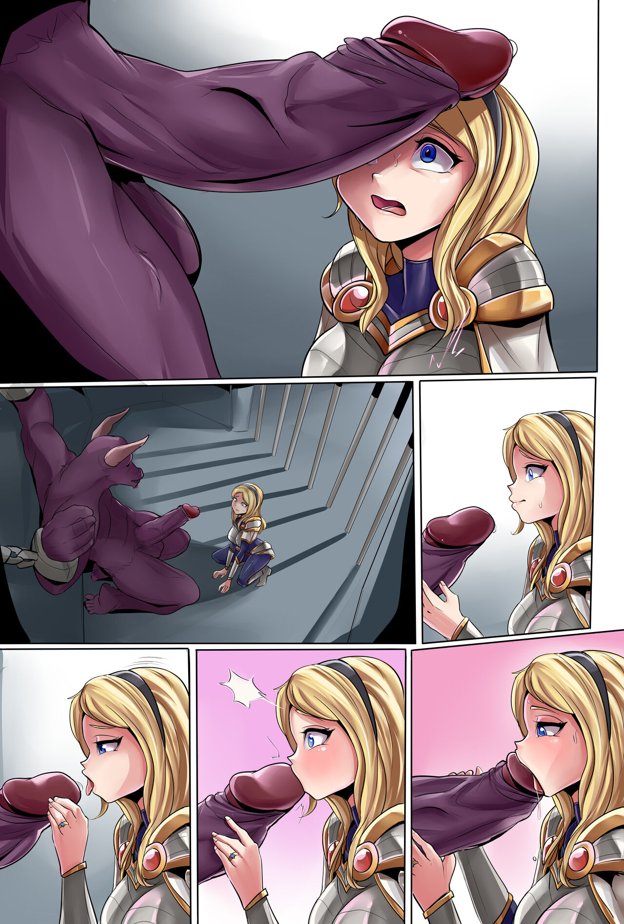 Lux &amp; the Minotaur - True Love's Rape page 3 full