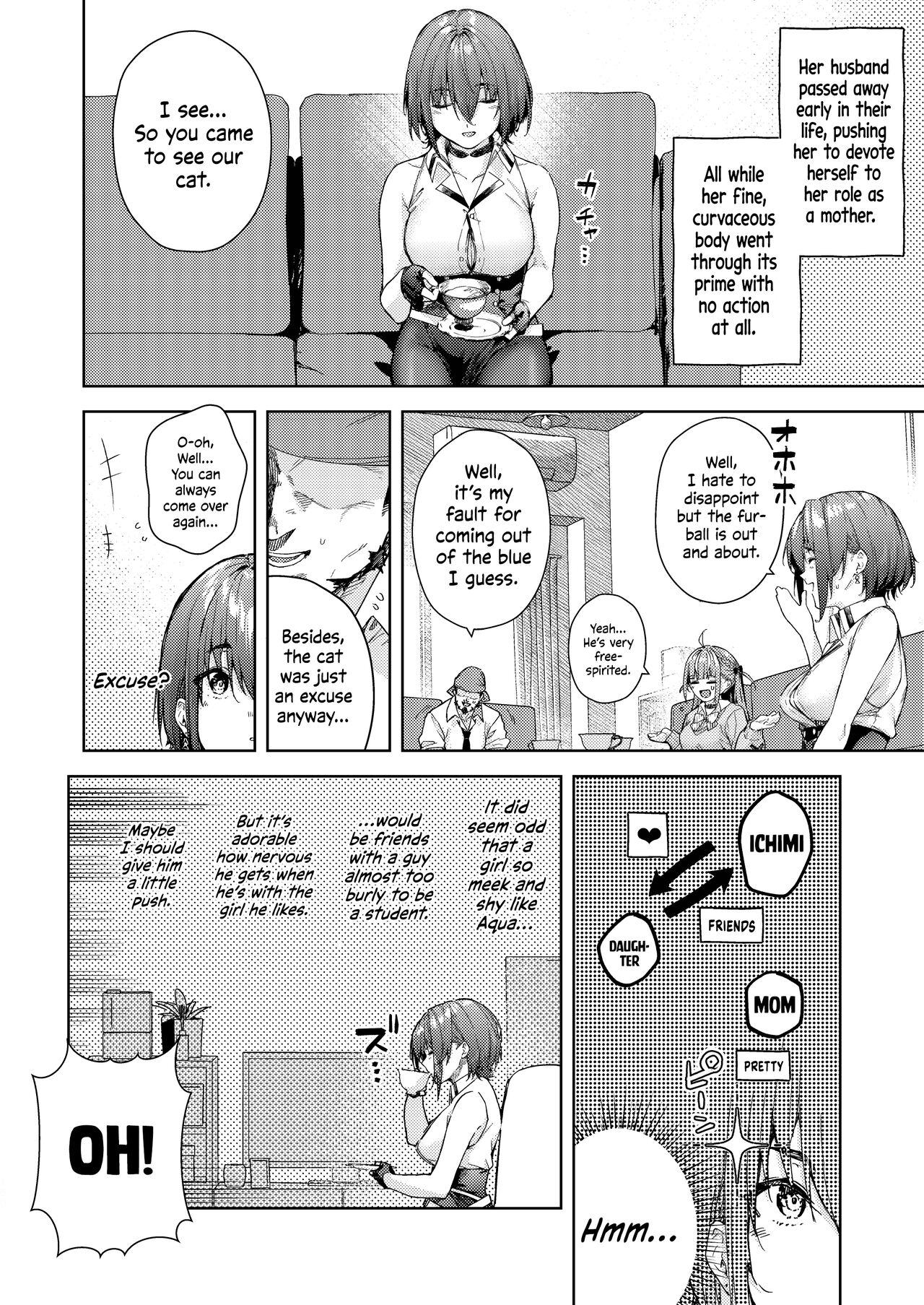 Minato-san Chi no Okaa-san | Minato-san's Mom page 2 full