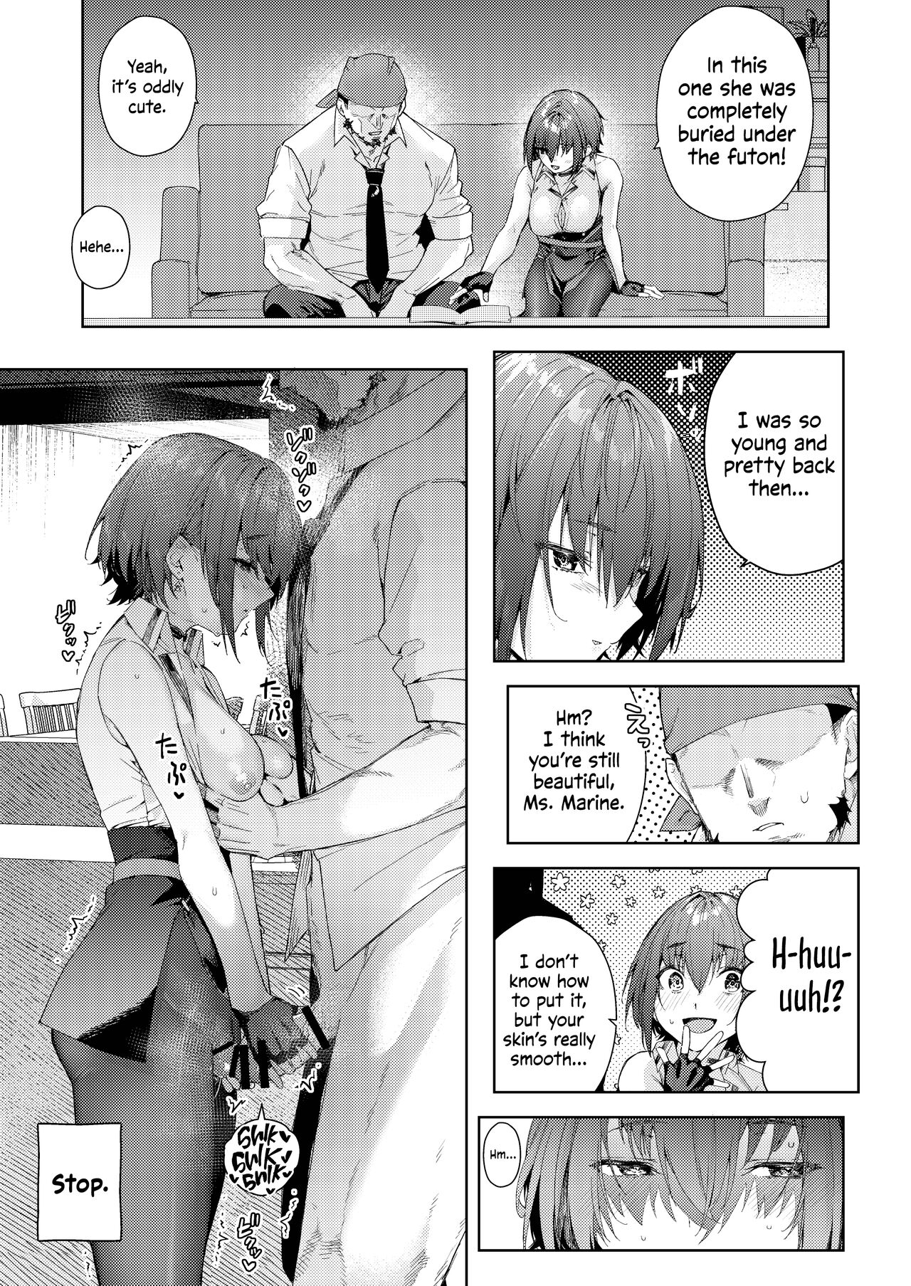 Minato-san Chi no Okaa-san | Minato-san's Mom page 9 full