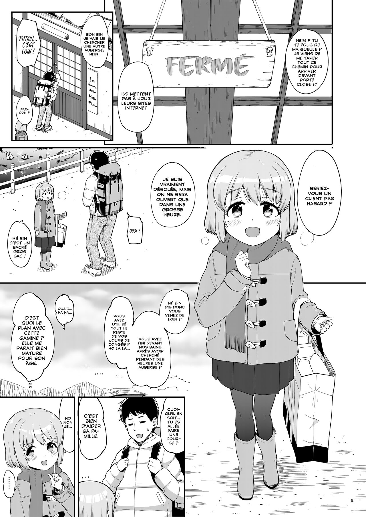 Oyako ga Itonamu Sentou ni Tsurekoma rete itashimashita | -Voyage aux bains- formule avec l’option : ?mère? et ?fille? page 2 full