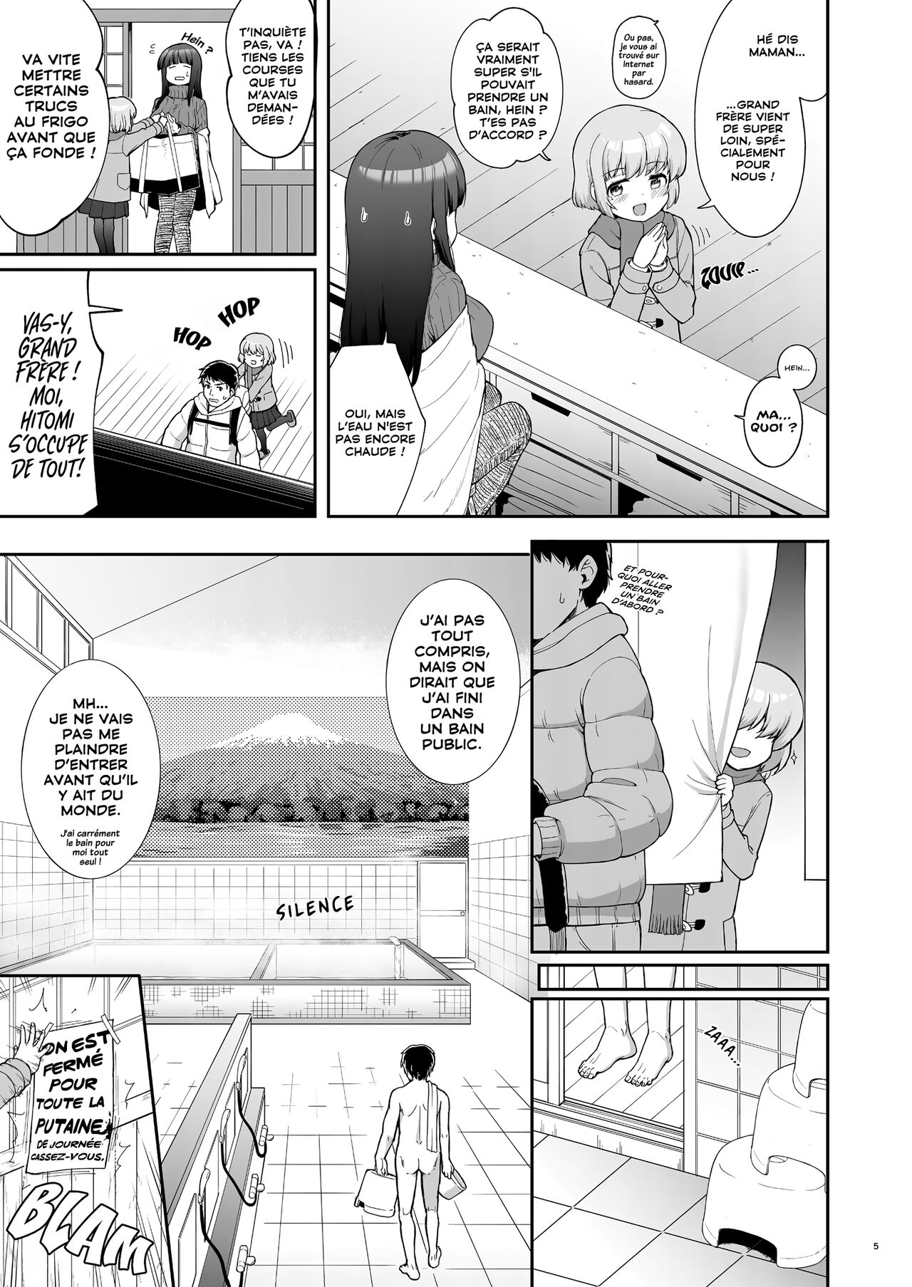 Oyako ga Itonamu Sentou ni Tsurekoma rete itashimashita | -Voyage aux bains- formule avec l’option : ?mère? et ?fille? page 4 full