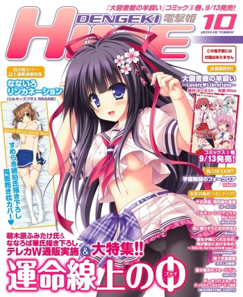 DENGEKI HIME 2014-10 cover
