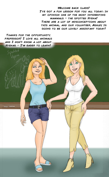 Female Spotted Hyena Lesson cover