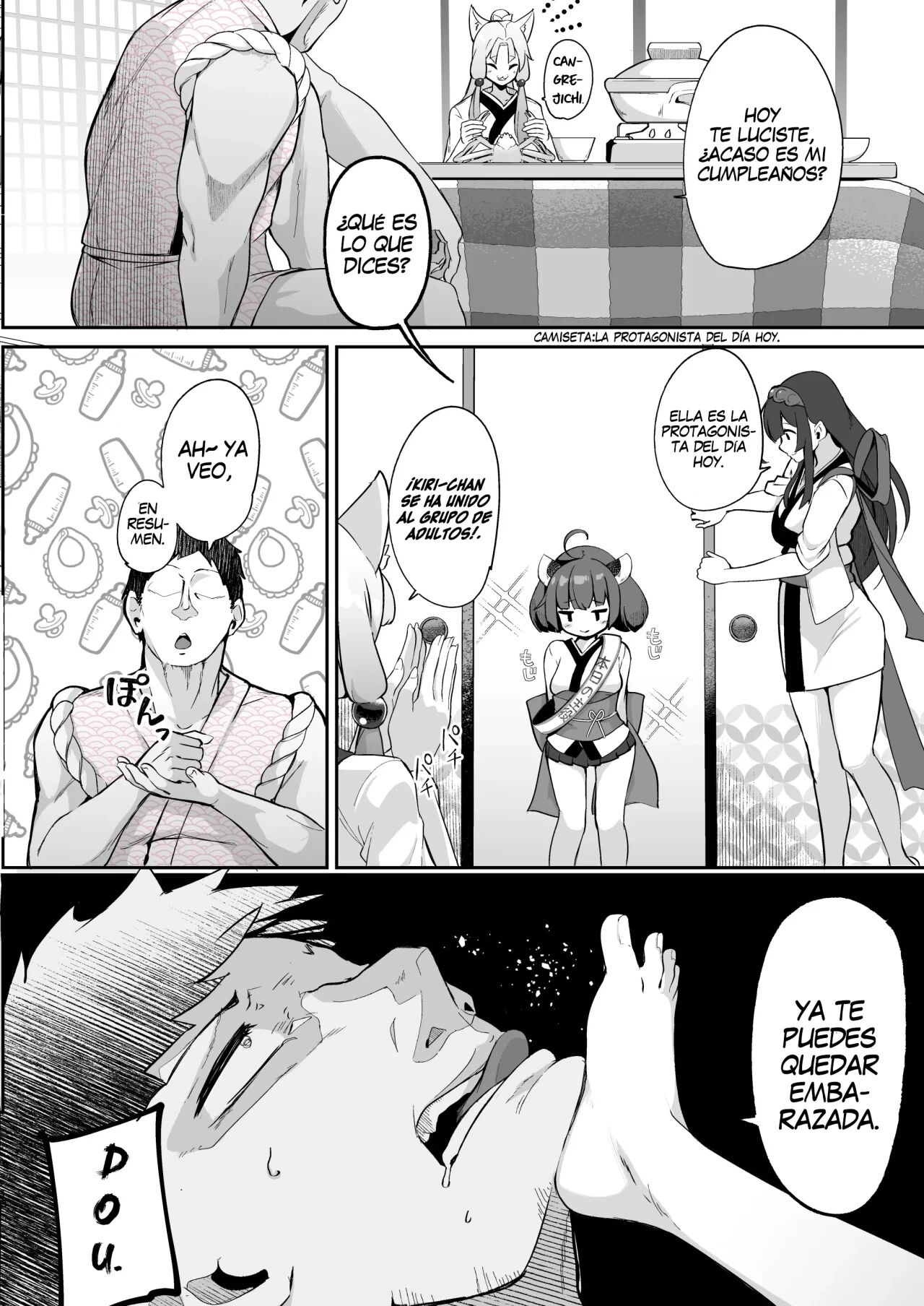 Kiritan Omae ga Mama ni Narunda yo. page 9 full
