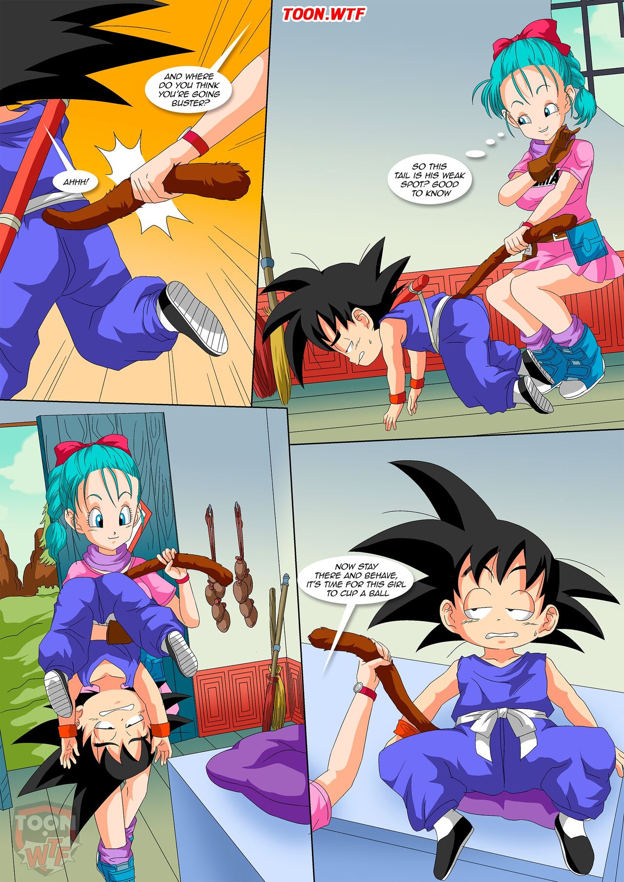 Hands Off Dragon Balls page 5 full