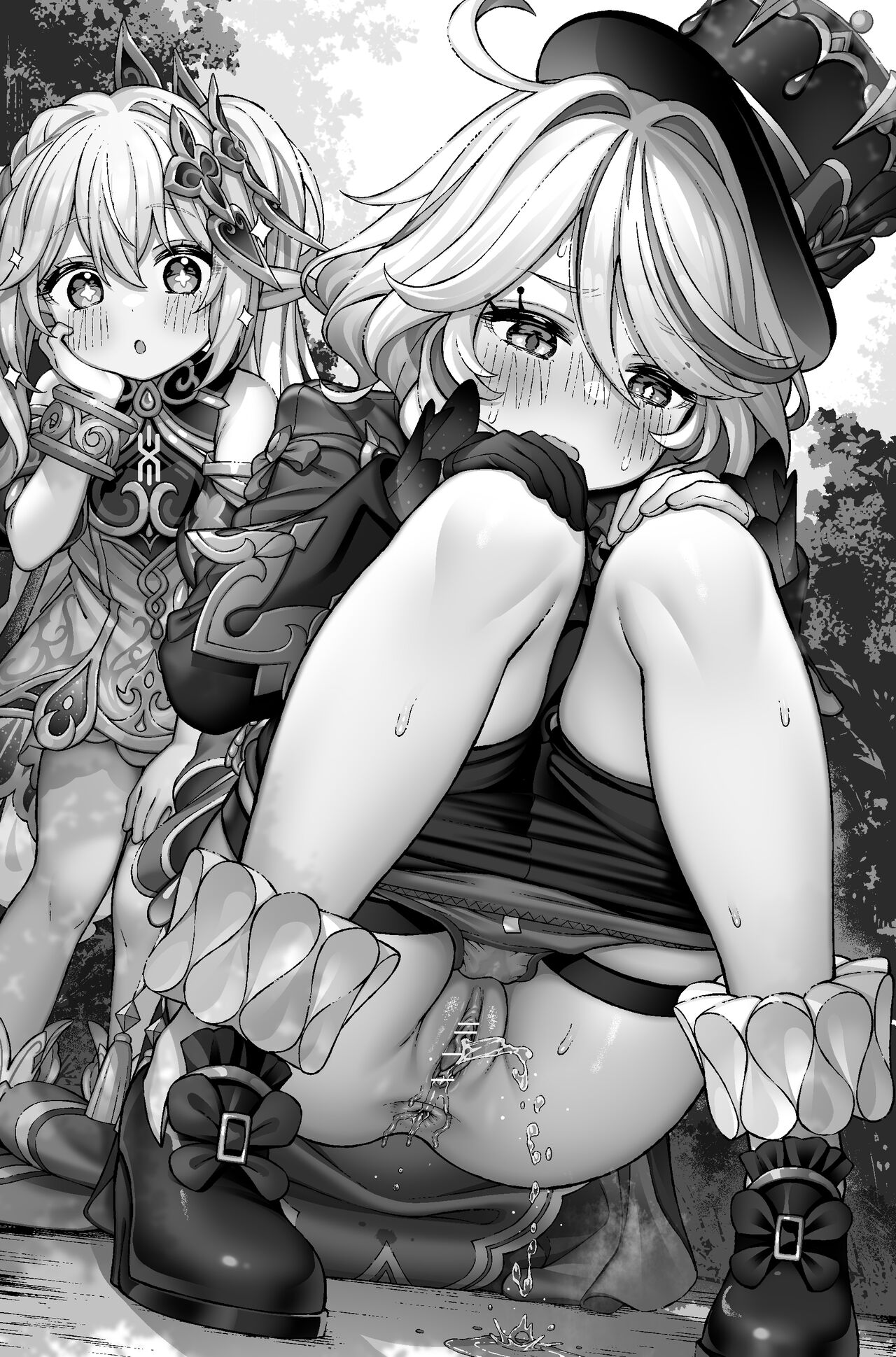 立つ屋 ナヒーダ「フリーナ、あなた元神なのにおしっこするのね」 page 8 full